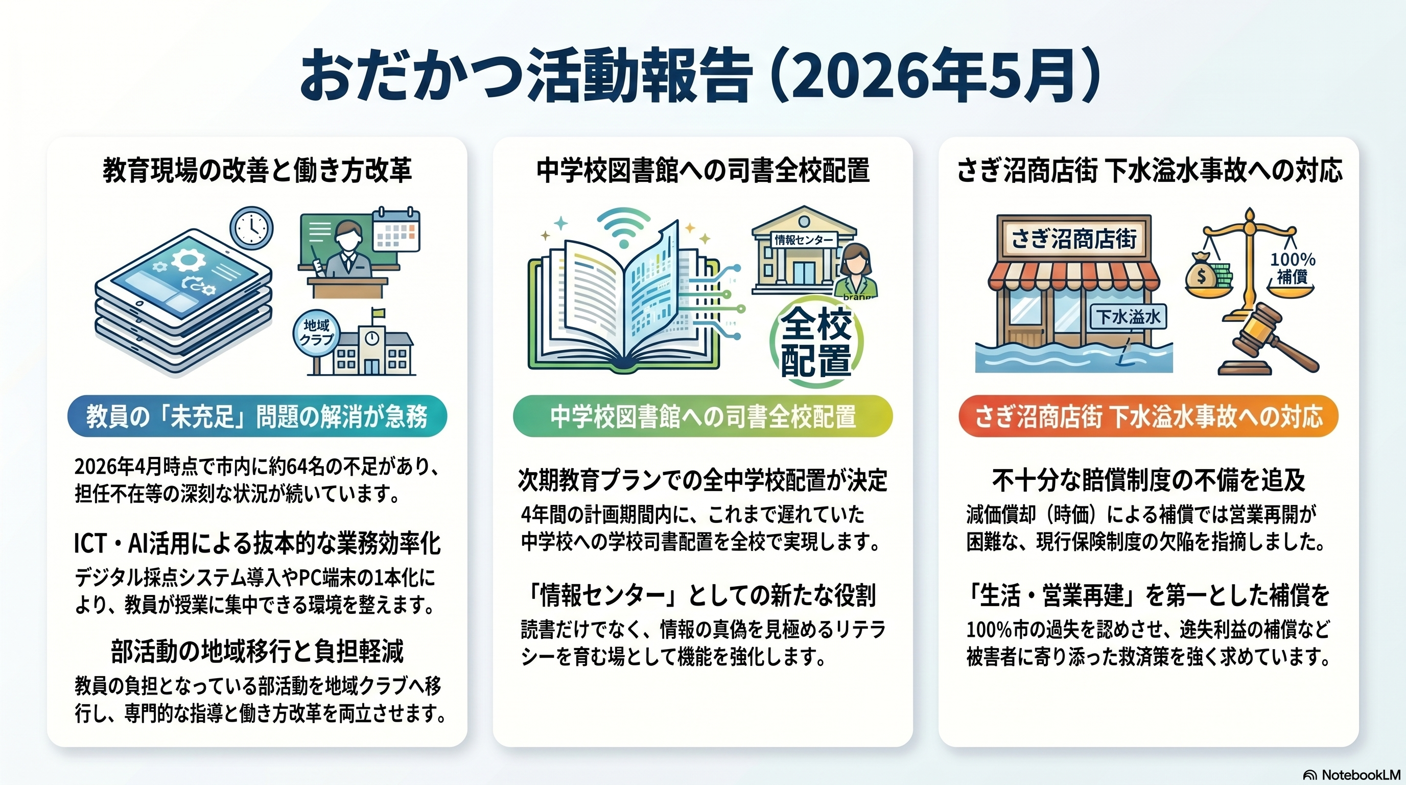 2026年5月 活動報告の要約図